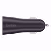 Picture of Belkin Dual USB-A Car Charger 24W  + USB-A To Lightning Cable 1.2M- Black