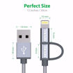 Picture of Zendure Micro + Lightning Cable 30CM - Grey