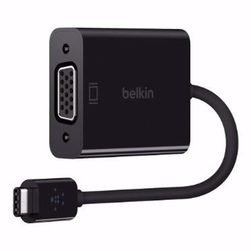 Picture of Belkin USB-C  To VGA Adapter USB Type-C - Black