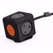Picture of Power Cube 4 Power Outlets Remote 1.5M Cable - Black