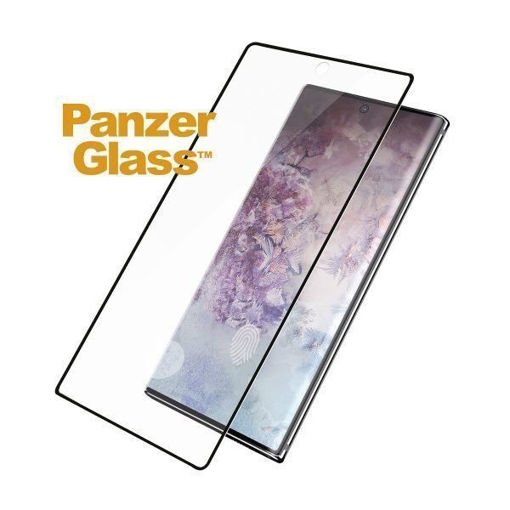 Picture of PanzerGlass Screen Protector for Samsung Galaxy Note10 Case Friendly Black - Clear