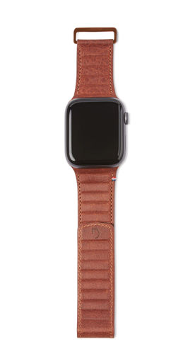 Picture of Decoded Leather Magnetic Traction Strap For Apple Watch 42/44MM - Brown