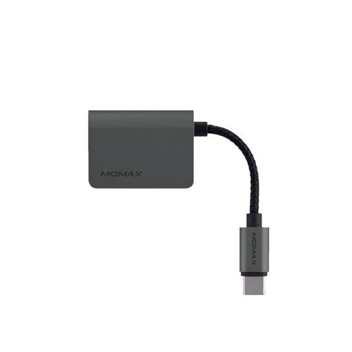 Picture of Momax One Link Type-C to Audio Adapter - Grey
