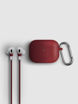 Picture of Uniq Vencer Silicone Hang Case for AirPods Pro - Burgundy
