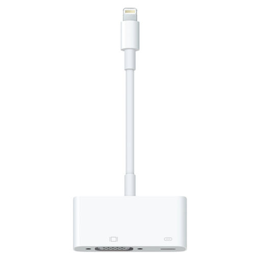 Picture of Apple Lightning to VGA Adapter - White