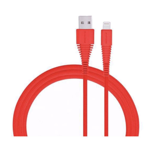 Picture of Momax Tough Link Lightning Cable 1.2M - Red 