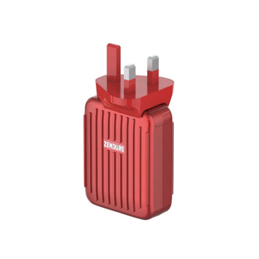 Picture of Zendure  30W Wall Charger4 Port With Pd - Red