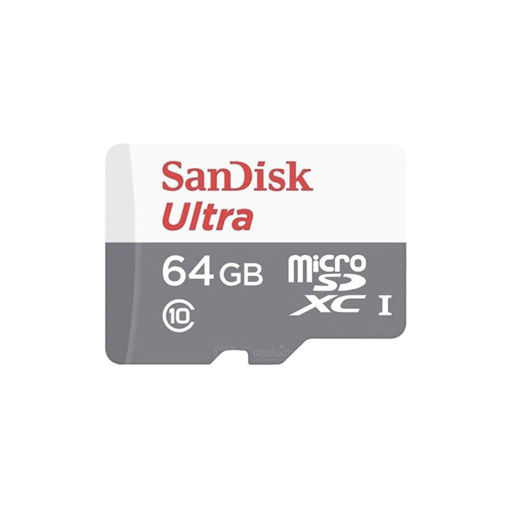 Picture of Sandisk 64GB Ultra micro SDXC UHS-I Memory Card