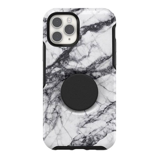 Picture of OtterBox Otter + Pop Symmetry Case for iPhone 11 Pro - White Marble
