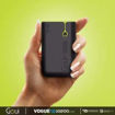 Picture of Goui Vogue Faster Charger 10200mAh Type-C PD 18W - Black/Green