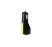 Picture of Goui Viper Q Hi-Power Car Charger 2 USB - Black/Green