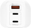 Picture of Momax One Plug 65W 3-Port Charger - White