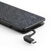 Picture of Anker PowerCore+ 10000mAh with Built-in USB-C Cable - Black Fabric