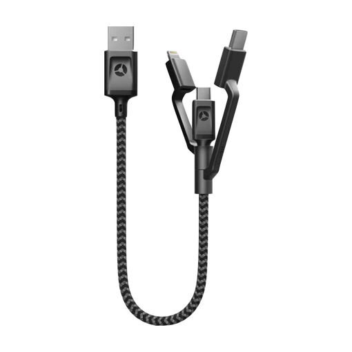 Picture of Nomad Universal Cable 3 in 1 0.3M - Black