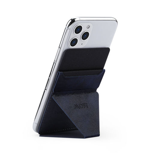 Picture of Moft Phone Stand Wallet & Hand Grip - Navy Blue