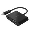 Picture of Belkin USB-C to VGA + Charge Adapter 60W PD - Black