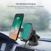 Picture of Ravpower Wireless Charging Car Holder with Suction Base - Black