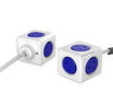Picture of PowerCube Extended UK 5X Plug +1.5M - Blue