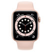 Picture of Apple Watch ( Series 6 GPS 40MM ) Gold Aluminum Case with Pink Sand Sport Band