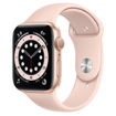 Picture of Apple Watch ( Series 6 GPS 40MM ) Gold Aluminum Case with Pink Sand Sport Band