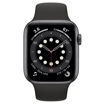 Picture of Apple Watch ( Series 6 GPS 40MM ) Space Gray Aluminum Case with Black Sport Band