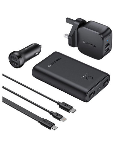 Picture of Ravpower 6 in 1 Prime Power Bank Combo - Black