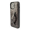 Picture of Gold Black Leather Case with Finger Holder for iPhone 12 Pro Max - Milano Gray