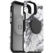 Picture of OtterBox Otter + Pop Symmetry Case for iPhone 12 Mini - White Marble
