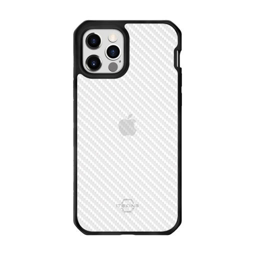 Picture of Itskins Hybird Tek Case for iPhone 12 Pro Max - Black/Transparent