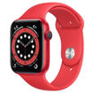 Picture of Apple Watch ( Series 6 GPS + Cellular 40MM ) Red Aluminum Case with Red Sport Band