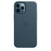 Picture of Apple iPhone 12 Pro Max Leather Case with MagSafe - Baltic Blue