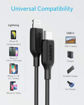 Picture of Anker PowerLine III USB-C to Lightning 0.9M - Black