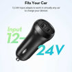 Picture of Ravpower 30W Car Charger Combo - Black