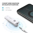 Picture of Ugreen Bluetooth 5.0 Receiver to 3.5mm Audio Adapter - White
