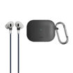 Picture of Uniq Vencer Silicone Hang Case for Airpods Pro - Charcoal Dark Grey