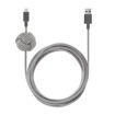 Picture of Native Union Night Cable USB-A to Lightning 3M - Zebra