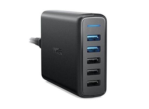 Picture of Anker PowerPort 5 Ports Charger - Black