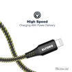 Picture of Eltoro Linea Dura USB-A to Lightning Cable 1.2M - Black/Yellow