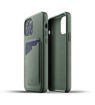 Picture of Mujjo Full Leather Wallet Case for iPhone 12/12 Pro - Slate Green