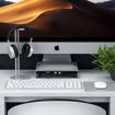 Picture of Satechi Aluminum Monitor Stand Hub for iMac - Silver
