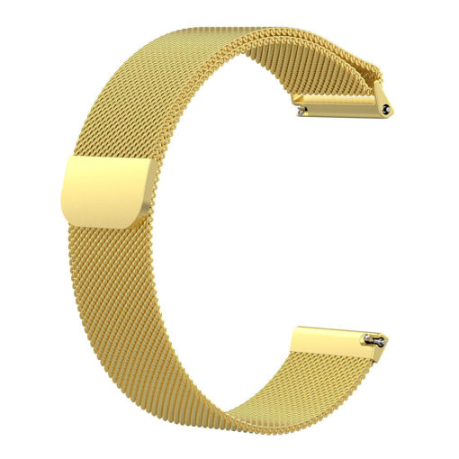 Picture of Just Must Magnetic Metal Band for Fitbit Versa 2 - Gold