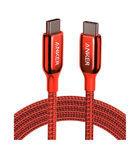 Picture of Anker PowerLine + III USB-C to USB-C 1.8M - Red