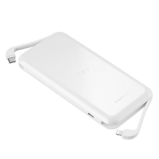 Picture of Momax Q.Power One Dual Wireless External Battery Pack 10000mAh 20W - White