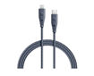 Picture of Ravpower Nylon Braided USB-C to Lightning Cable 0.3M - Grey