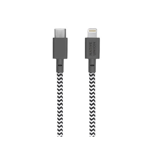 Picture of Native Union Belt Cable USB-C to Lightning 1.2M - Zebra