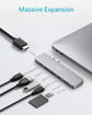 Picture of Anker Power Expand Direct 7-in-2 USB-C PD Media Hub - Gray
