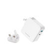 Picture of Ravpower 36W AC Wall Charger PD 18W + QC 3.0 Dual Ports (UK/EU) - White