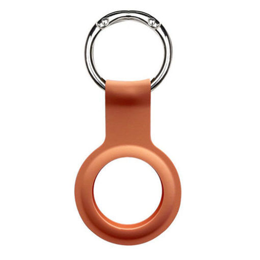 Picture of Devia Silicone Key Ring for Apple AirTag - Orange