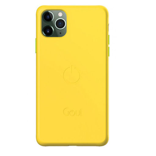 Picture of Goui Magnetic Case for iPhone 11 Pro Max with Magnetic Bars - Sunshine Yellow