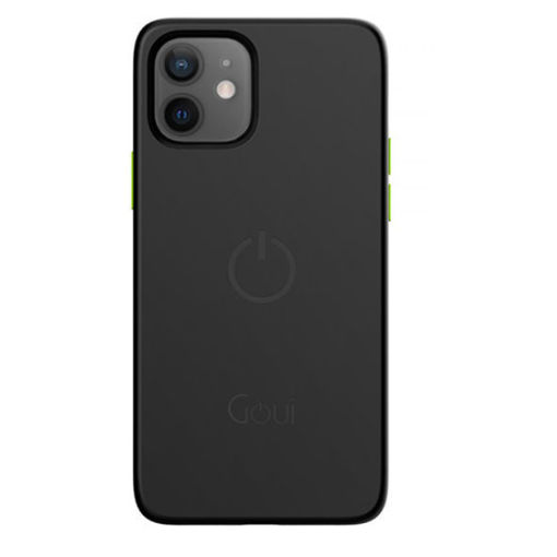 Picture of Goui Magnetic Case for iPhone 12 Mini with Magnetic Bars - Stone Black